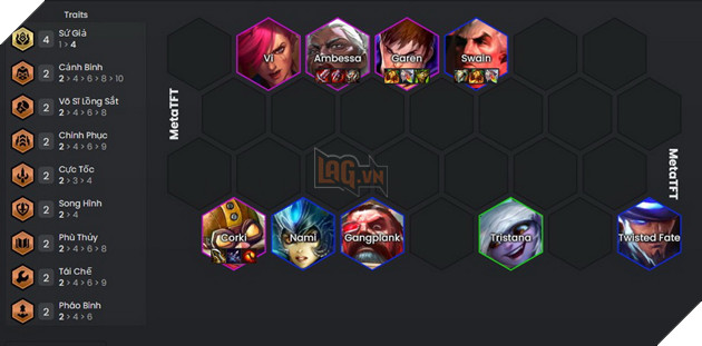 DTCL Mùa 13: Hướng dẫn đội hình 4 Sứ Giả hỗn hợp mạnh nhất rank Thách Đấu 4