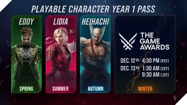 Tekken 8 Công Bố Kế Hoạch Nội Dung Cho Mùa Đông 2024 Và Mùa Xuân 2025