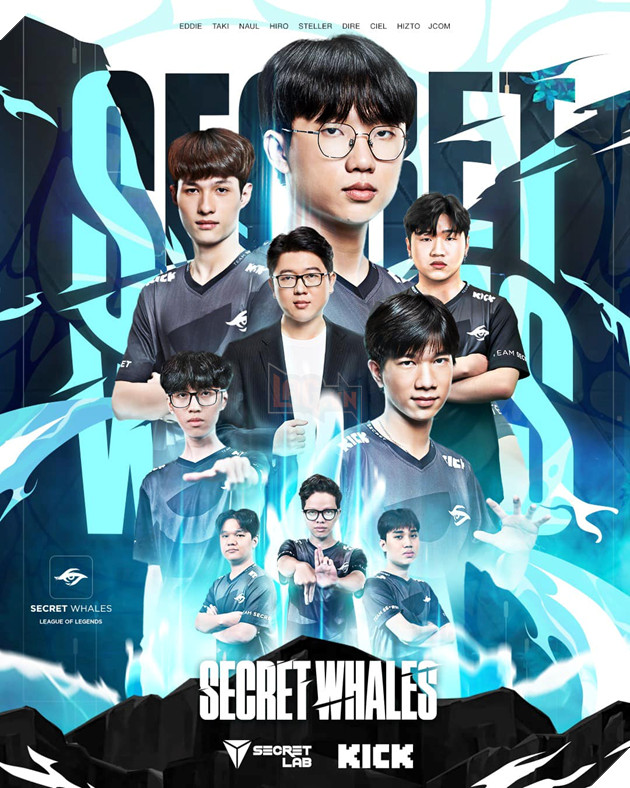 LCP 2025: Team Secret x Team Whales Ra Mắt Đội Hình Chinh Chiến Mùa Giải Mới 3