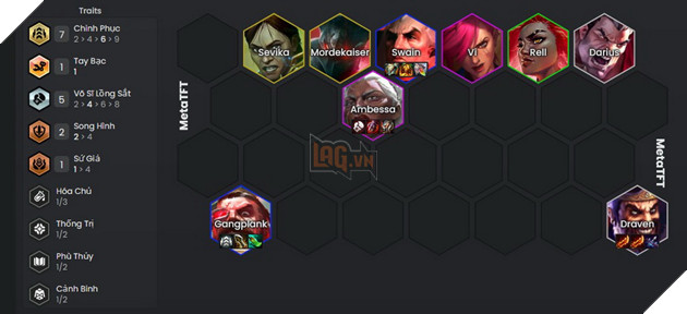 DTCL Mùa 13: Hướng dẫn đội hình Chinh Phục đa hệ tộc mạnh nhất rank Thách Đấu 3