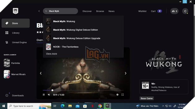 Black Myth Wukong bất ngờ có cập nhật mới khiến game thủ tò mò