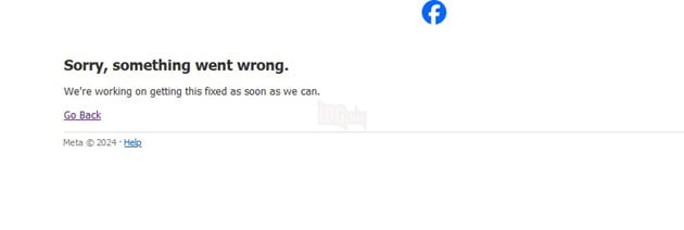Facebook bất ngờ gặp lỗi sập server trong hôm nay ngày 12/12/2024 chưa có cách khắc phục 4