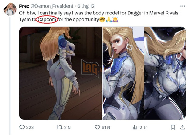 Hot girl suýt nữa thì mang họa khi có hành động đụng chạm nhà phát hành Marvel Rivals