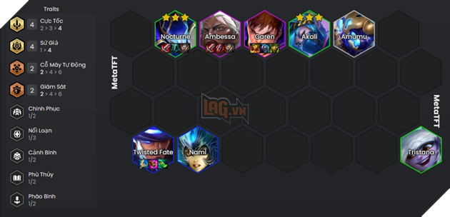 DTCL Mùa 13: Hướng dẫn đội hình Cực Tốc Reroll đa hệ tộc mạnh nhất rank Thách Đấu 3