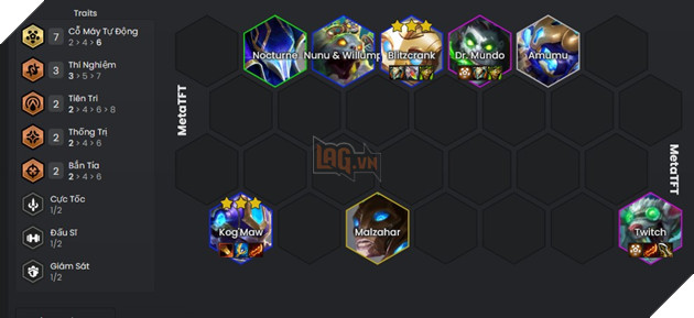 DTCL Mùa 13: Hướng dẫn đội hình Cỗ Máy Tự Động phối hợp lối chơi mạnh nhất rank Thách Đấu