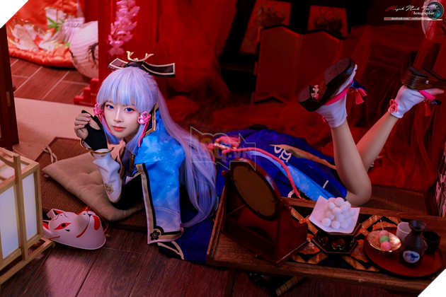 Chiêm ngưỡng bộ cosplay Ayaka siêu đẹp mắt đến từ nữ cosplay người Việt Nam 10