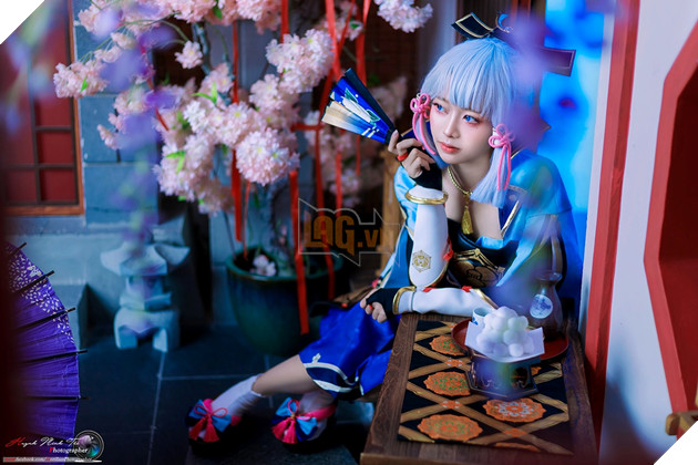 Chiêm ngưỡng bộ cosplay Ayaka siêu đẹp mắt đến từ nữ cosplay người Việt Nam 11