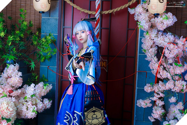 Chiêm ngưỡng bộ cosplay Ayaka siêu đẹp mắt đến từ nữ cosplay người Việt Nam 6