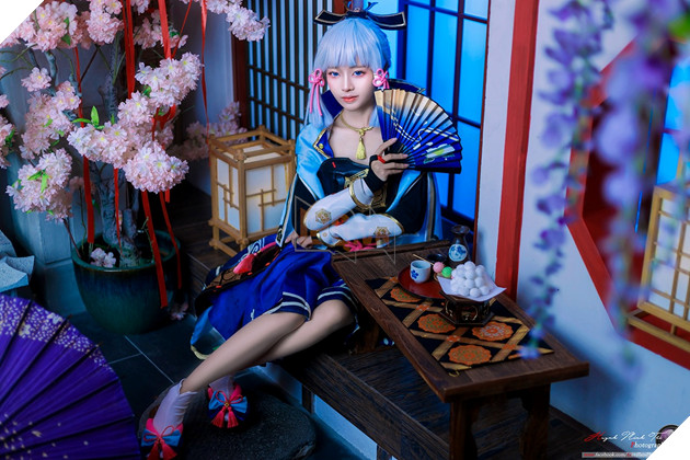 Chiêm ngưỡng bộ cosplay Ayaka siêu đẹp mắt đến từ nữ cosplay người Việt Nam 7