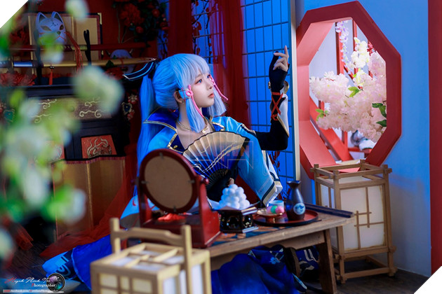 Chiêm ngưỡng bộ cosplay Ayaka siêu đẹp mắt đến từ nữ cosplay người Việt Nam 9