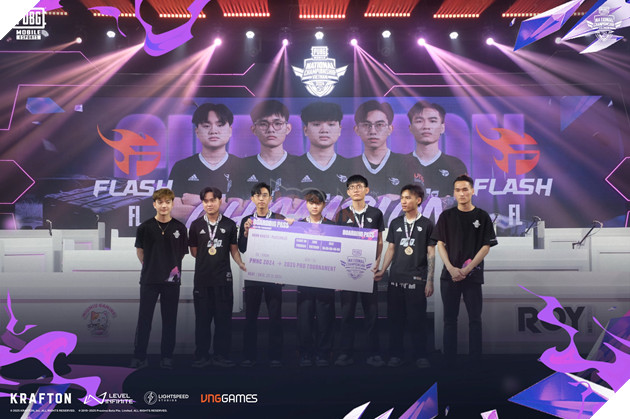 PUBG MOBILE: Team Flash Chính Thức Lên Ngôi Vô Địch Giải Đấu PUBG MOBILE NATIONAL CHAMPION 2024 