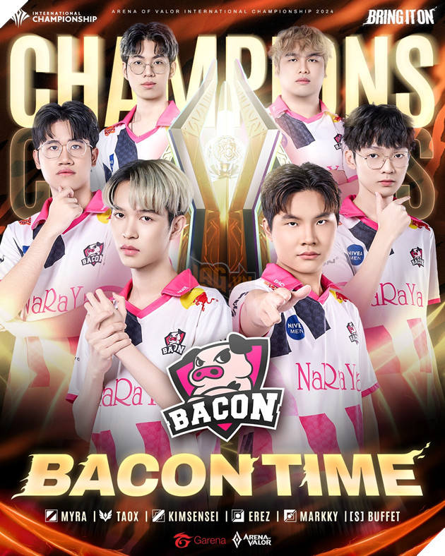 Chung Kết AIC 2024: Bacon Time Trở Lại Ngai Vàng Với Kết Quả Bất Bại 11