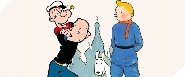 Nhân Vật Của Popeye Và Tintin Gốc Đã Chính Thức Thuộc Tài Sản Công Cộng 3