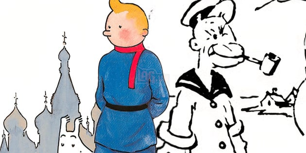 Nhân Vật Của Popeye Và Tintin Gốc Đã Chính Thức Thuộc Tài Sản Công Cộng 2