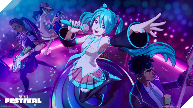 Fortnite Festival hợp tác cùng Hatsune Miku: Sự kiện âm nhạc đáng mong đợi trong Season 7