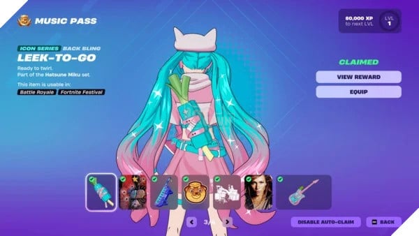 Fortnite Festival hợp tác cùng Hatsune Miku: Sự kiện âm nhạc đáng mong đợi trong Season 7 2