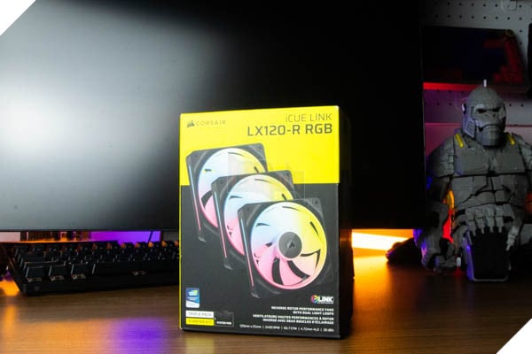 Review CORSAIR iCUE Link LX120-R RGB: Giải pháp làm mát hoàn hảo cho mọi hệ thống PC