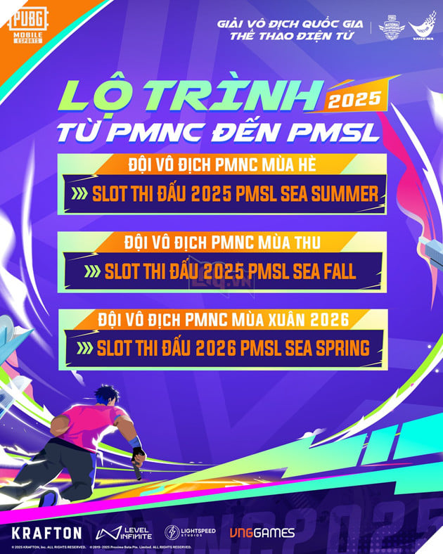 Giải Vô Địch Quốc Gia Thể Thao Điện Tử 2025 Chính Thức Giới Thiệu Bộ Môn PUBG Mobile PMNC 2025 3