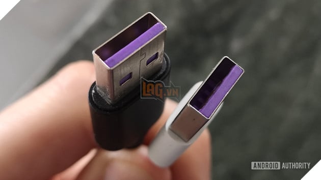 Cổng USB màu tím có ý nghĩa gì?