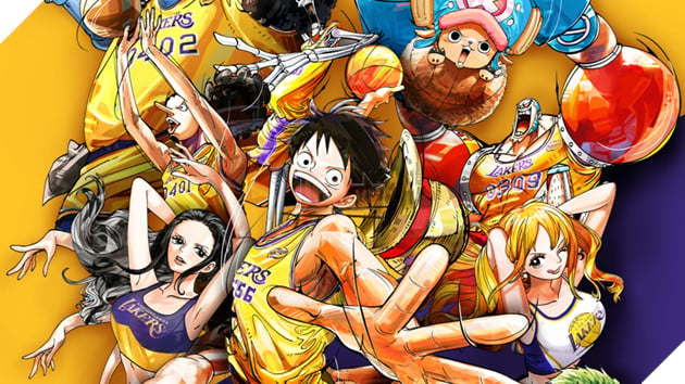 One Piece x Los Angeles Lakers: Sự Kiện Bùng Nổ Gây Sốt Cộng Đồng Fan Anime Và Bóng Rổ