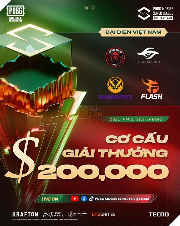 Ba Đại Diện Esports Việt Nam Tham Dự Vòng Chung Kết Giải PUBG Mobile Lớn Nhất Đông Nam Á 4