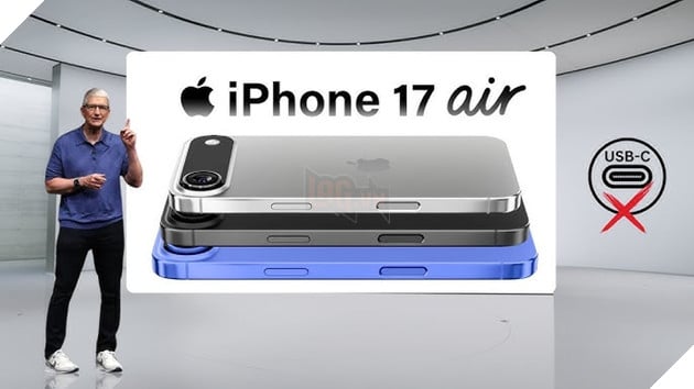 iPhone 17 Air sẽ không sử dụng cổng USB-C? 