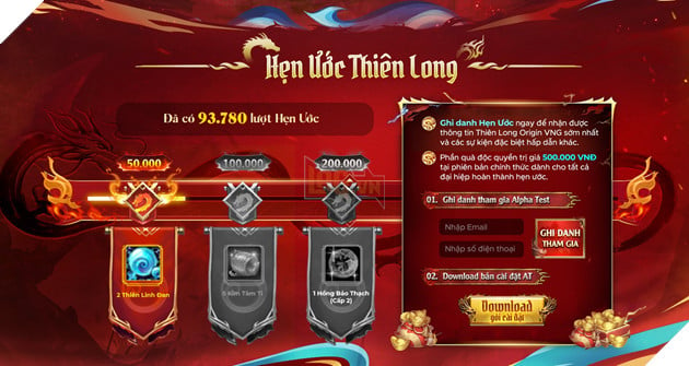 Thiên Long Origin VNG Mở Cửa Thử Nghiệm Hôm Nay 17.03.2025 6