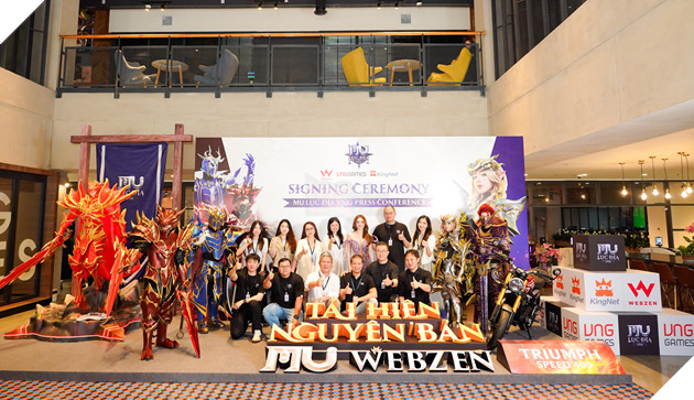 VNGGames hợp tác chiến lược với Webzen và Kingnet, chính thức phát hành MU Lục Địa VNG tại Việt Nam 2