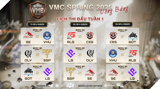 Giải Vô Địch Thể Thao Điện Tử Quốc Gia - Vietnam MLBB Championship Spring 2025 Chính Thức Khởi Tranh 2