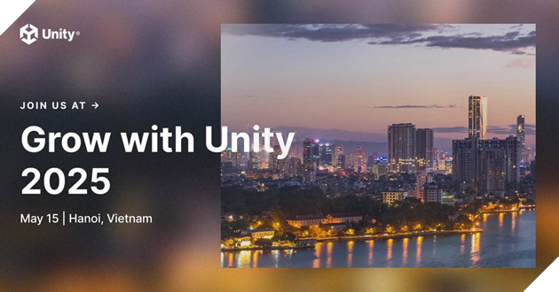 Đăng ký ngay hôm nay: Grow with Unity 2025 
