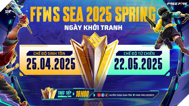 Giải Đấu Free Fire SEA 2025 Spring Khởi Tranh Từ Ngày 25/4 Với 18 Đội Tuyển Tranh Tài 2