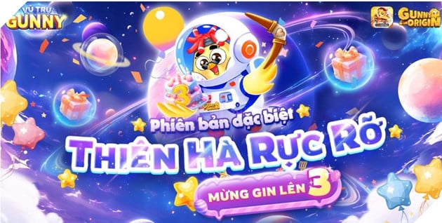 Gunny Origin Thiên Hà Rực Rỡ - Tổng kết sinh nhật 3 tuổi đầy mãn nhãn