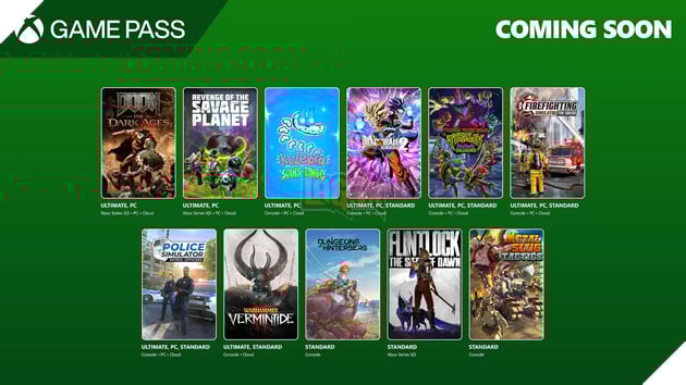 Xbox Game Pass: Microsoft Công Bố Danh Mục Game Khổng Lồ Sắp Đổ Bộ Nền Tảng 2
