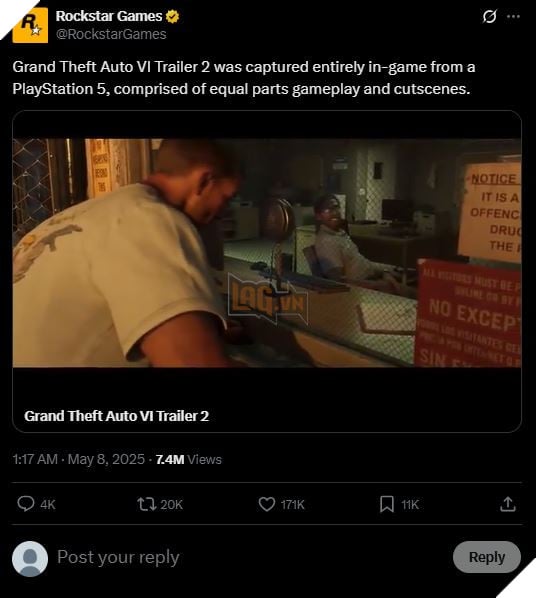 Rockstar Games Khẳng Định Thông Tin Đáng Chú Ý Liên Quan Đến Trailer 2 GTA 6 2