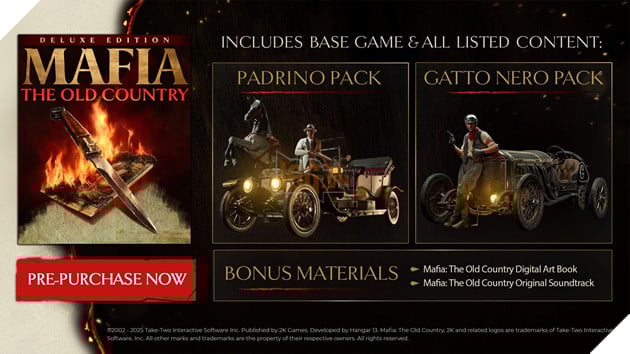 Mafia: The Old Country Ra Mắt Trailer Gameplay Hoàn Chỉnh Đầu Tiên, Ấn Định Ngày Phát Hành 4