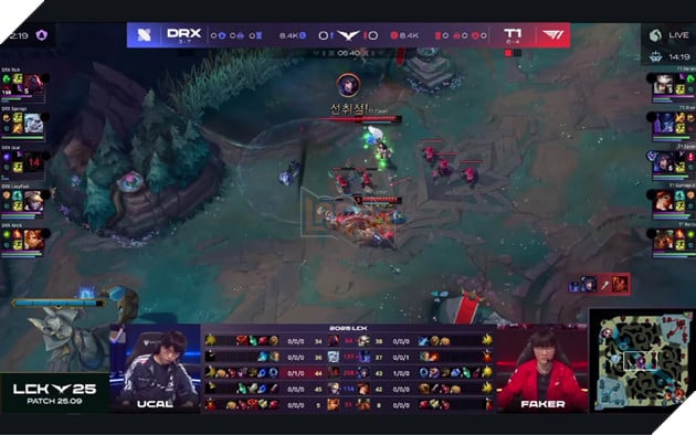 LCK 2025: T1 Áp Đảo DRX, Faker Lập Pentakill Với Ván Đấu Nhiều Mạng Hạ Gục Nhất 7