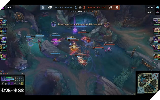 LCP 2025: GAM Esports Đánh Bại CHF - Aress Tỏa Sáng Đúng Lúc 4