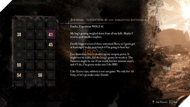 Clair Obscur: Expedition 33 - Hướng Dẫn Tìm Ra Toàn Bộ Nhật Ký Các Đoàn Thám Hiểm Phần 1  17