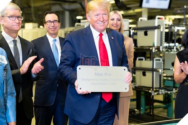 Trump cảnh báo CEO Apple Tim Cook: “Đừng mở rộng lắp ráp iPhone tại Ấn Độ”
