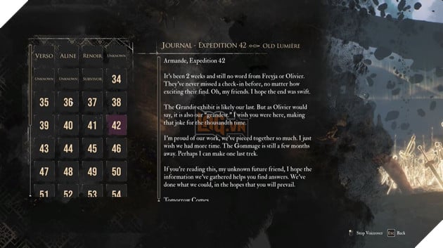 Clair Obscur: Expedition 33 - Hướng Dẫn Tìm Ra Toàn Bộ Nhật Ký Các Đoàn Thám Hiểm Phần 2 