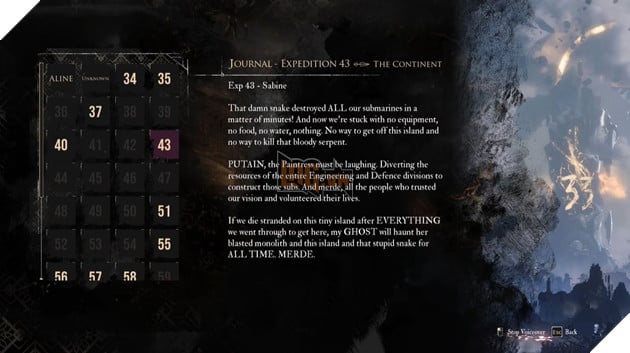 Clair Obscur: Expedition 33 - Hướng Dẫn Tìm Ra Toàn Bộ Nhật Ký Các Đoàn Thám Hiểm Phần 2  3