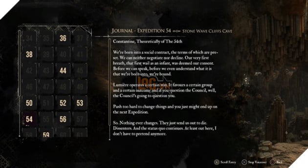 Clair Obscur: Expedition 33 - Hướng Dẫn Tìm Ra Toàn Bộ Nhật Ký Các Đoàn Thám Hiểm Phần 3  9