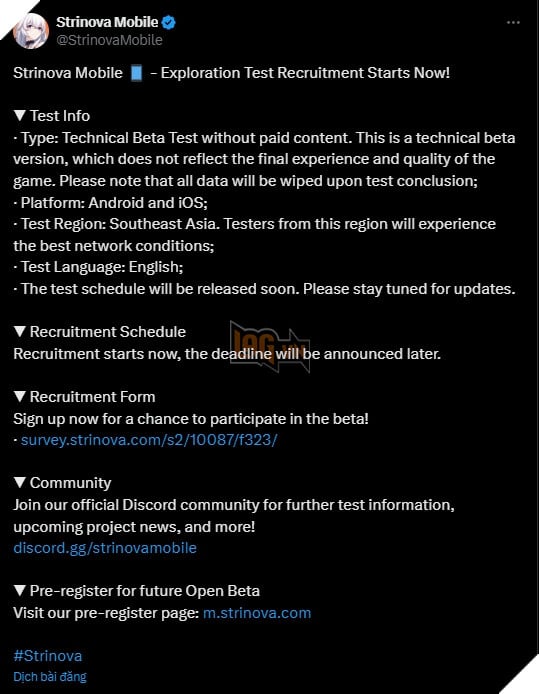 Bom tấn bắn súng phong cách Anime của Tencent mở thử nghiệm tại thị trường Đông Nam Á