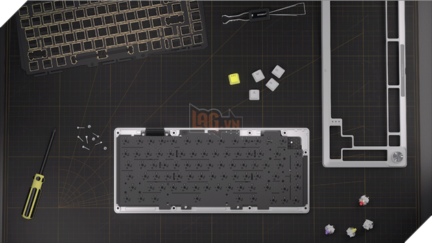CORSAIR giới thiệu bộ kit bàn phím MAKR 75 Barebones và CORSAIR Web Hub, hoà trộn hài hoà thế giới bàn phím chơi game hiệu suất cao và bàn phím DIY 2
