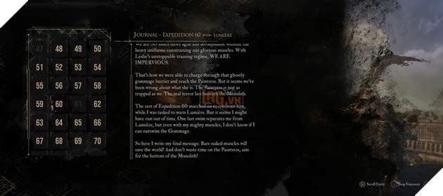 Clair Obscur: Expedition 33 - Hướng Dẫn Tìm Ra Toàn Bộ Nhật Ký Các Đoàn Thám Hiểm Phần 4  6