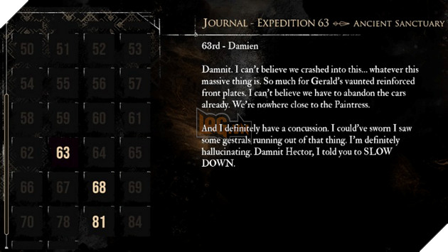 Clair Obscur: Expedition 33 - Hướng Dẫn Tìm Ra Toàn Bộ Nhật Ký Các Đoàn Thám Hiểm Phần 4  12