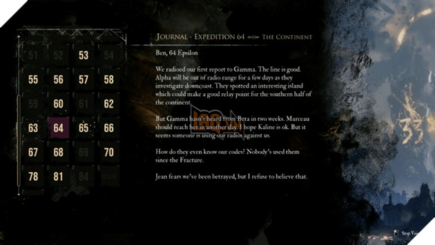 Clair Obscur: Expedition 33 - Hướng Dẫn Tìm Ra Toàn Bộ Nhật Ký Các Đoàn Thám Hiểm Phần 4  14