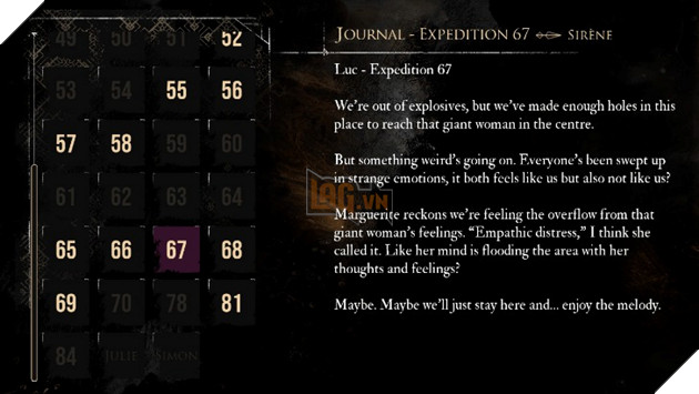 Clair Obscur: Expedition 33 - Hướng Dẫn Tìm Ra Toàn Bộ Nhật Ký Các Đoàn Thám Hiểm Phần 4  20