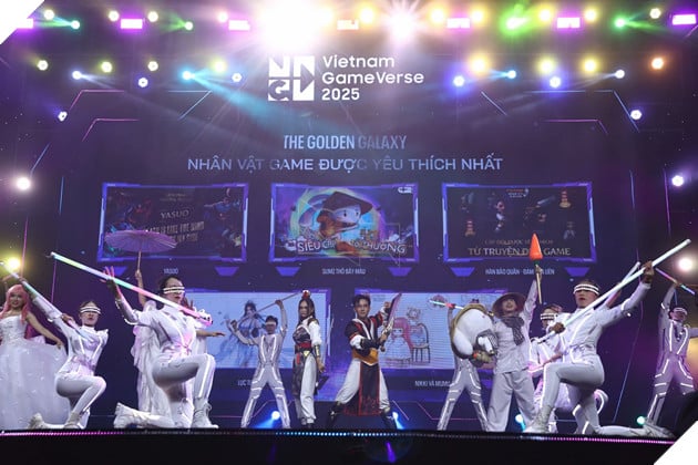 Sân khấu hoành tráng của Vietnam Game Awards 2025