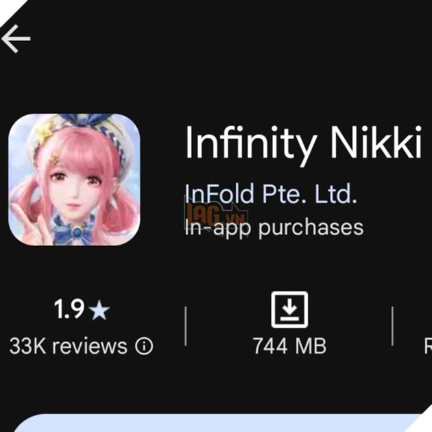 Infinity Nikki tuột dốc thê thảm với điểm số cực tệ trên nền tảng CH Play